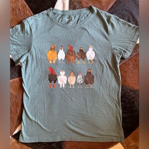 Short sleeve chicken tee